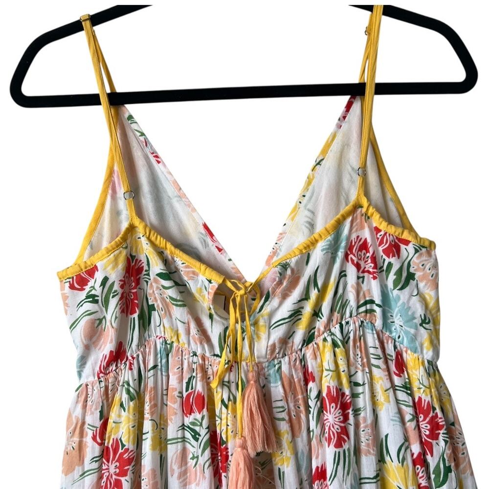 Anthropologie Ro’s Garden Florida Floral Maxi Dress Size L - Picture 5 of 14